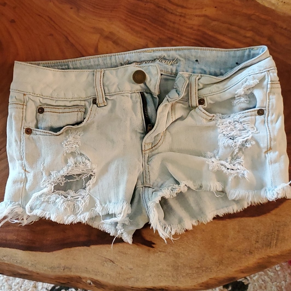 Women's Distressed Short Shorts